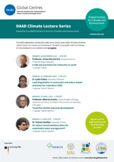 Towards entry "DAAD Climate Lecture Series"
